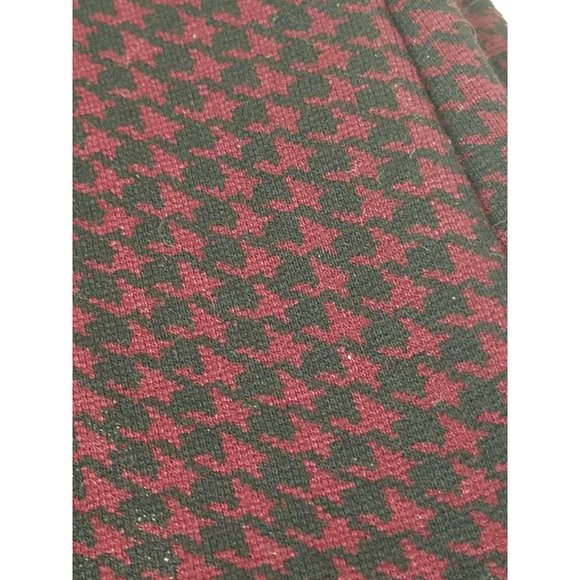 Womens Loft Red Black Checked Leggings Rayon Blend ID# 70056 Size Small Pants - Picture 2 of 8